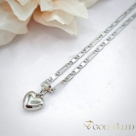 Antiallergische Goldfilled-Halskette 50cm/3mm + Anhänger