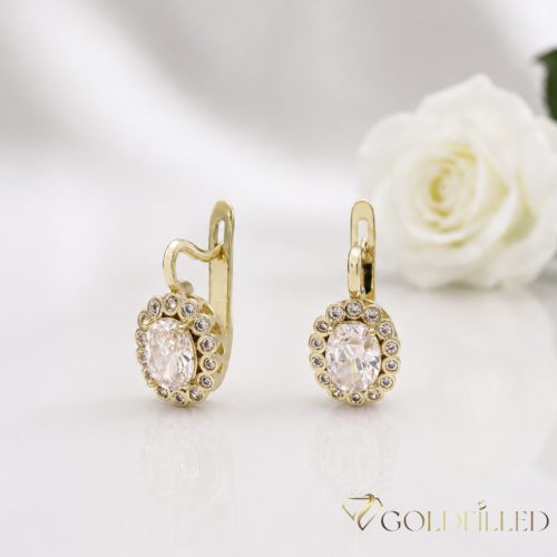 Goldfilled Antiallergische Ohrringe 20mm 14K Farbe