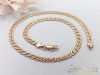 GOLDFILLED Antiallergenes Halskette 45cm/5mm 18K Farbe