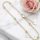Goldfilled Fußkettchen Max. 27cm14K Farbe