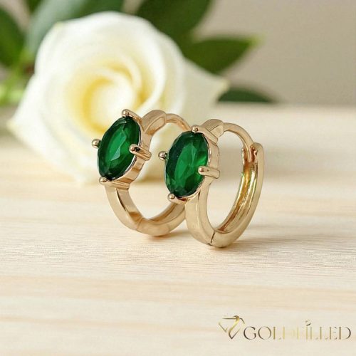 Goldfilled Antiallergische Ohrringe 15mm 18K Farbe