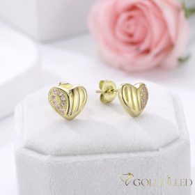 Goldfilled Antiallergene Ohrringe 9mm 14K Farbe	