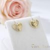 Goldfilled Antiallergene Ohrringe 9mm 14K Farbe	
