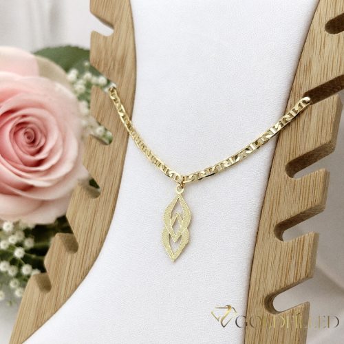 Goldfilled Fußkettchen 29cm/3mm 14K Farbe