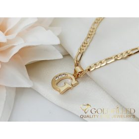 Goldfilled antialergischer halskette 50cm/3,8mm 18K farbe	