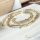 Goldfilled Antiallergisches Luxus Barakka Halskette 60cm Lang und 8-10mm Breit (125g) Farbe 14K Multicolor