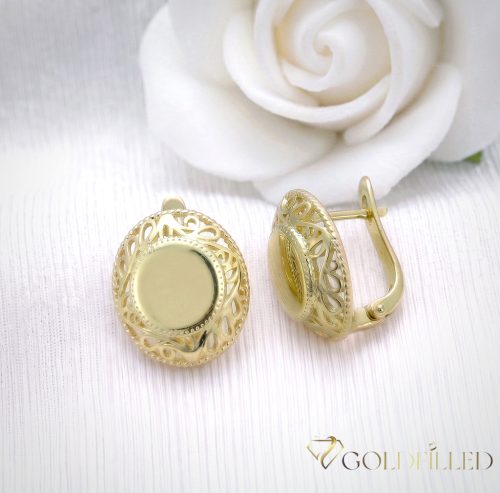 Goldfilled Antiallergische Ohrringe 20mm 14K Farbe