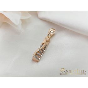 Antiallergischer Goldfilled-Anhänger 33 mm, Farbe 18K
