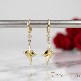 Goldfilled Antiallergische Ohrringe 35mm 14K Farbe