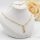 Antiallergische Goldfilled-Halskette 45cm/1mm + Anhänger, Farbe 14K