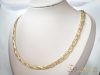 Goldfilled Antiallergisches Luxus Halskette 50cm Lang und 6mm Breit Farbe 14K