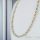 GOLDFILLED Antiallergenes Halskette 50cm lang und 4mm breit 14K Farbe Multicolor 