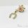 Antiallergischer Goldfilled-Anhänger 25 mm, Farbe 14K
