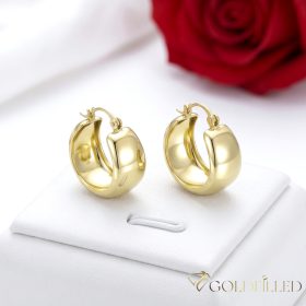 Goldfilled Antiallergische Ohrringe 25 mm 14K Farbe