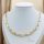 Exklusive antiallergische Goldfilled-Halskette 50cm/8mm, 14K mehrfarbig