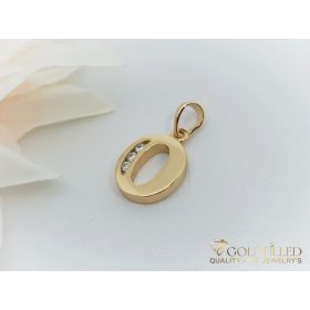 Antiallergischer Goldfilled-Anhänger 23 mm, Farbe 18K