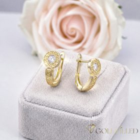 Goldfilled Antiallergische Ohrringe 16mm 14K Farbe
