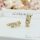 Goldfilled Antiallergische Ohrringe 17mm 14K Farbe