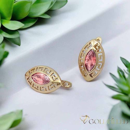 Goldfilled Antiallergische Ohrringe 20mm 18K Farbe