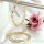 Goldfilled Antiallergene Creolen 50mm 14K Farbe	