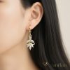 Goldfilled Antiallergische Ohrringe 35mm 14K Farbe