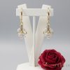 Goldfilled Antiallergische Ohrringe 35mm 14K Farbe